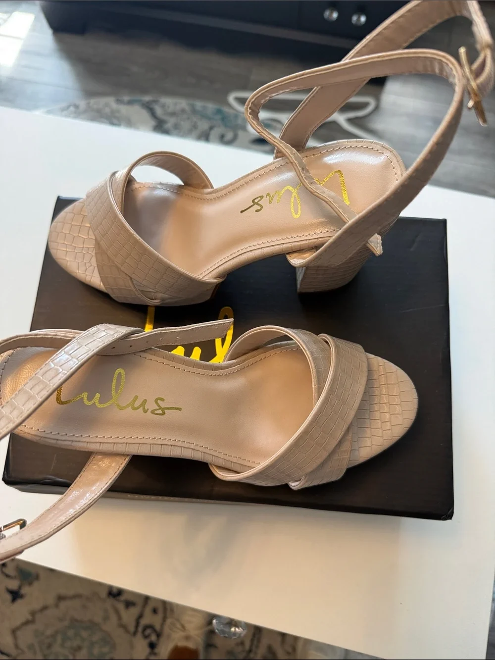 Lulus chunky platform